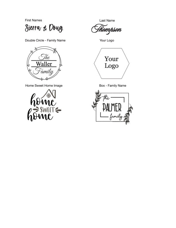 Square Leatherette Coasters - Set of 4