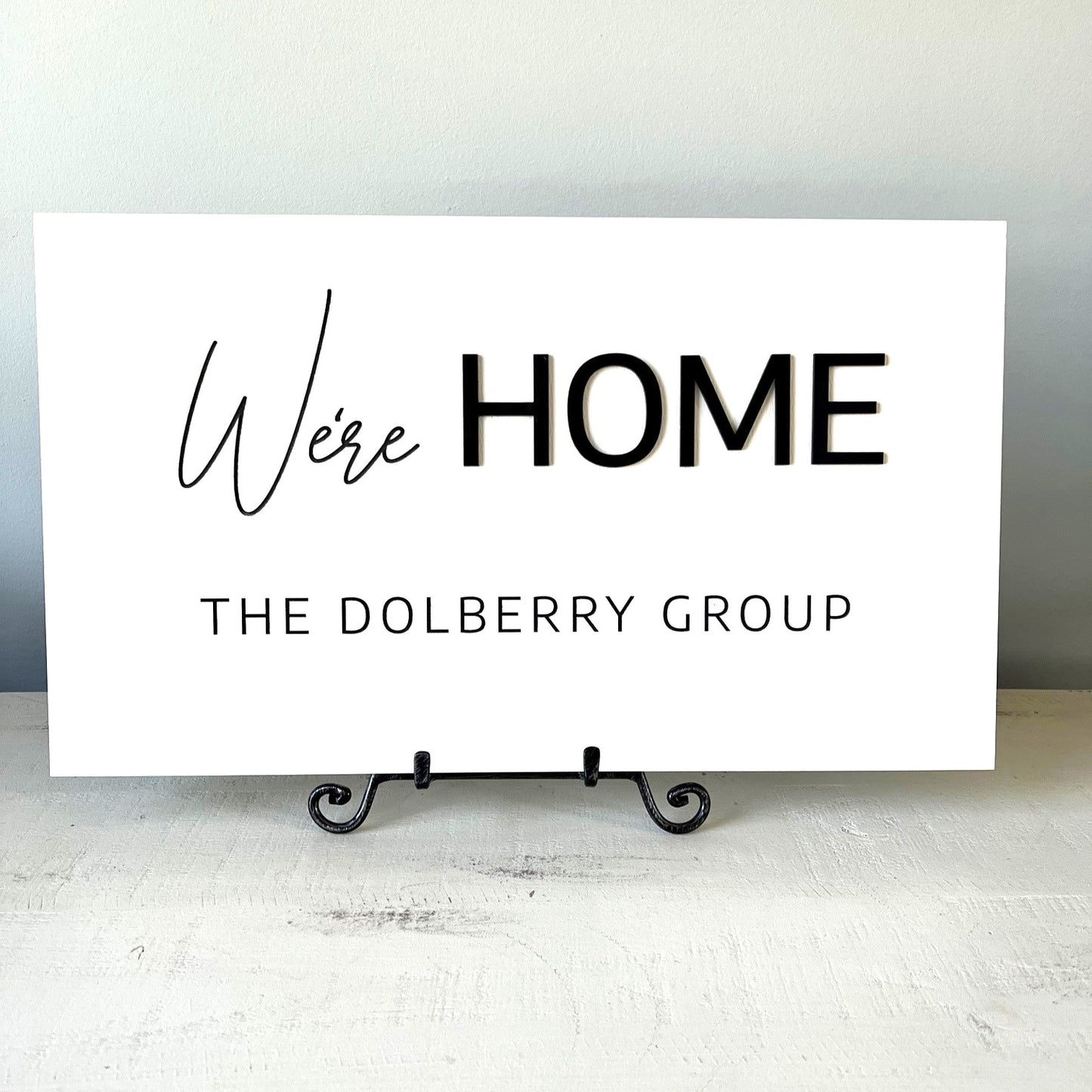 Branded Signage for Closings / Photos