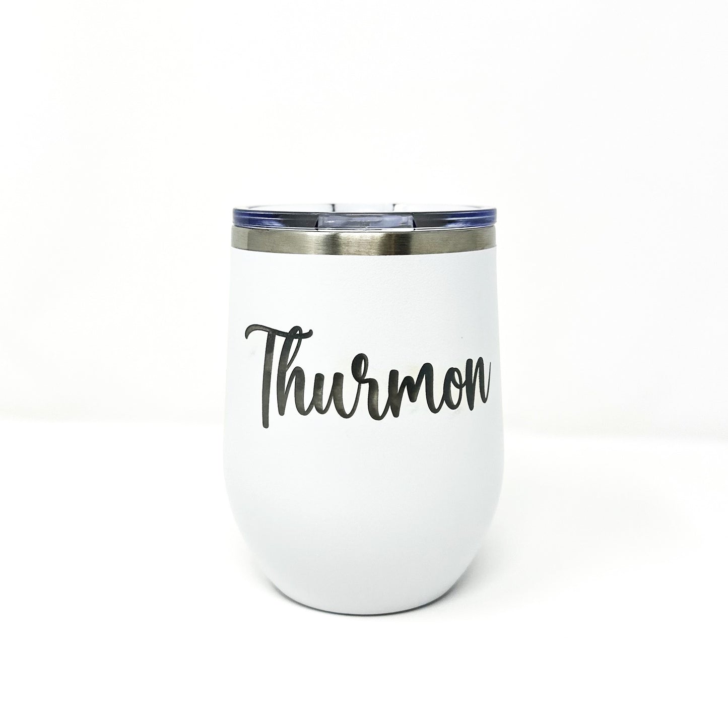 12 oz. Stemless Wine Tumbler with Lid