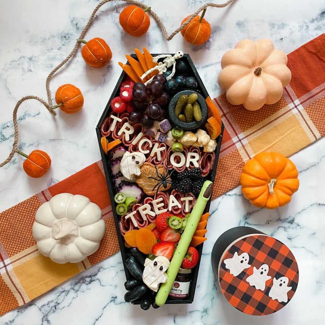 Coffin Charcuterie Box