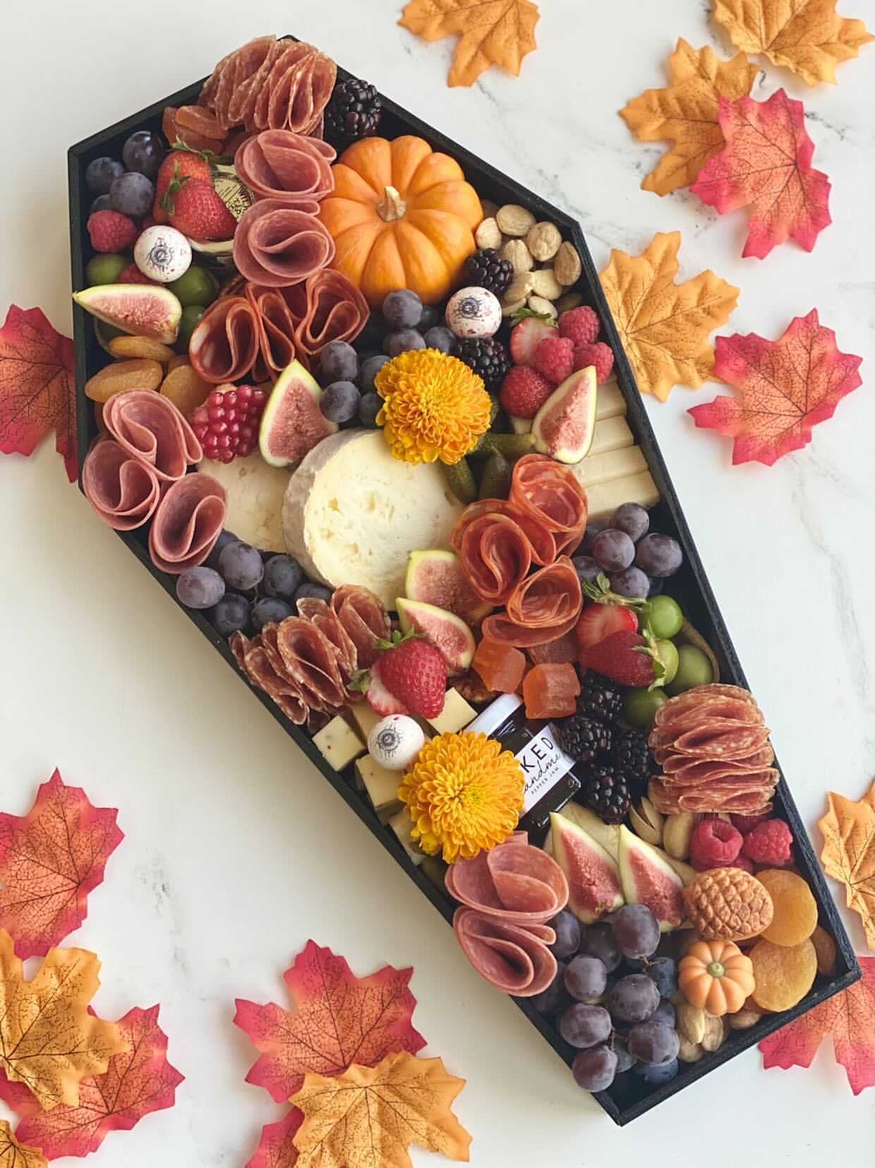 Coffin Charcuterie Box