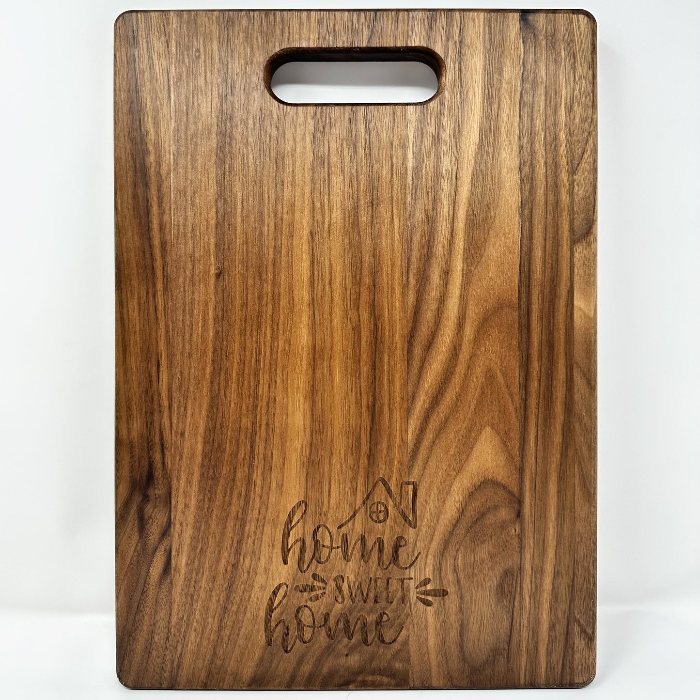 Walnut Cutting Board – (13 ¾” x 9 ¾”) with Cut-out Handle