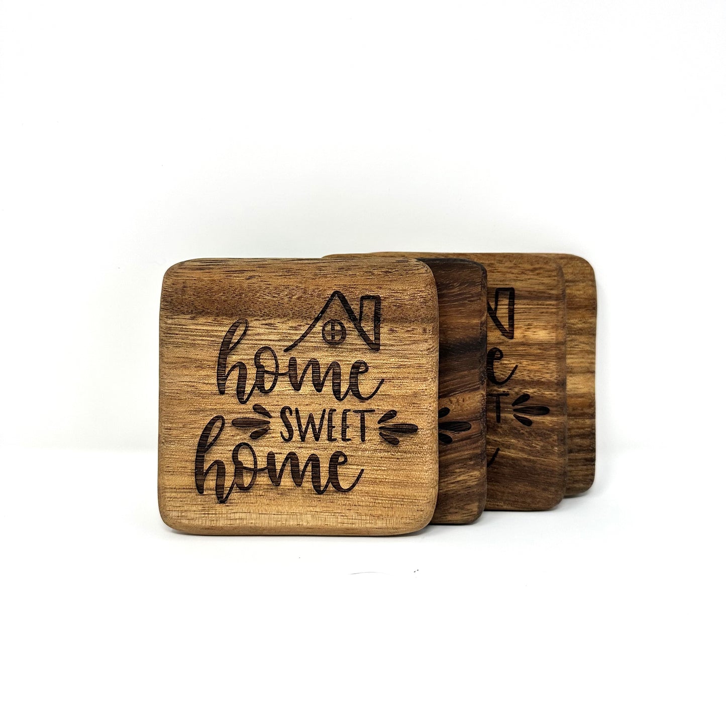 Wood Coaster - Set of 4