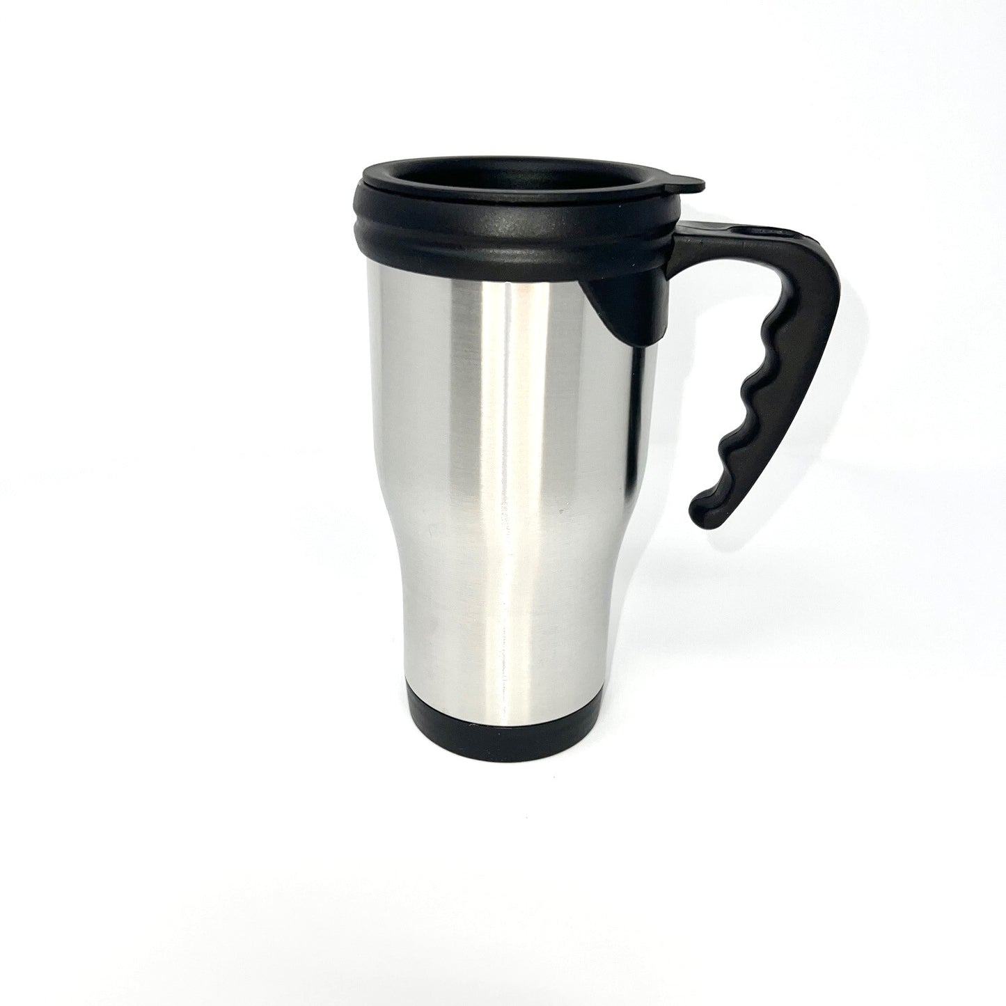 14 oz. Stainless Steel Travel Mug with Handle